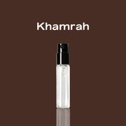 Échantillon Khamrah - Dubai Fragrance