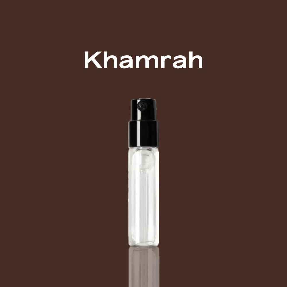 Échantillon Khamrah - Dubai Fragrance